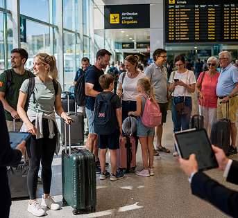 alicante airport travelers tourists visit costa blanca