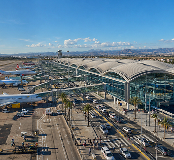 how big is alicante airport terminal airlines destinations interesting facts